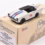 Lansdowne Models LDM.62x 1964 Sunbeam Alpine (race version) in white.Limited Edition 1of 350. Boxed.