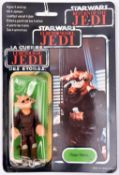 A Palitoy Star Wars Return of the Jedi Ree-Yees 3.75" figure dated 1983. On a tri-logo, 70 back,