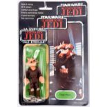 A Palitoy Star Wars Return of the Jedi Ree-Yees 3.75" figure dated 1983. On a tri-logo, 70 back,