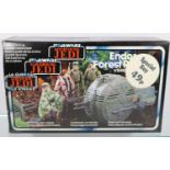 A Palitoy Star Wars Return of the Jedi Endor Forest Ranger Vehicle. In tri-logo box with