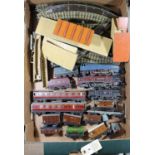 18+ items of Hornby Dublo railway for 3-rail running. Including 3xx locomotives; an LNER Class A4