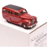Kenna Models Austin Devon Estate. An example in red with tan interior and black roof panel. A