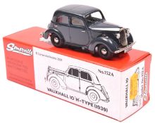 Somerville Models 152A 1939 Vauxhall 10 'H'-Type in RAF blue (dark grey) with silver flash to