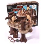 A Palitoy Star Wars Return of the Jedi Ewok Village dated 1983. A substantially complete example