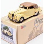 Lansdowne Models LDM.58x 1949 Lagonda 2.6 Litre Drophead Coupe An example in light primrose with