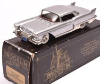 The Brooklin Collection 1957 Cadillac Eldorado Brougham (BRK.27). In metallic silver with maroon