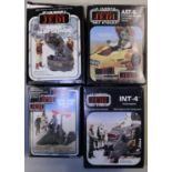 4x Star Wars Return of the Jedi small vehicles/accessories. A Palitoy INT-4 Interceptor. A Palitoy