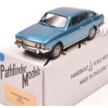 Pathfinder Models PFM 33 1969 Sunbeam Rapier. In mid metallic blue with black interior. Boxed,