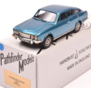 Pathfinder Models PFM 33 1969 Sunbeam Rapier. In mid metallic blue with black interior. Boxed,