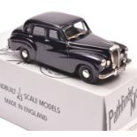 Pathfinder Models PFM 24 1957 Daimler Conquest Century. In purple with a light blue interior. Boxed,