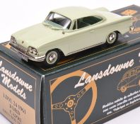 Lansdowne Models LDM.24 1961 Ford Capri. In pale green Boxed. Mint. £40-60