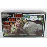 A Palitoy Star Wars Return of the Jedi Endor Forest Ranger Vehicle. In tri-logo box with