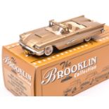 Brooklin Models BRK 64A 1959 Ford Thunderbird Convertible. S.F.B.B.C. (San Fransisco Bay Brooklin