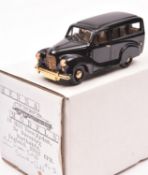 Kenna Models Austin Devon Estate. A special example in black with gold plated parts and separate