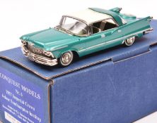 Conquest Models No.6 1957 Imperial Crown 4-door Southampton hardtop. Example in Parade Green