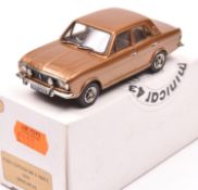 Minicar 43 by Pathfinder 1970 Ford Cortina Mk2 1600E. An example in Roman Bronze, with tan