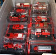 24 DelPrado 'Fire Engines of The world' series vehicles. A good selection of rescue vehicles of