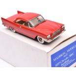 Madison Models No.3 1957 Chrysler 300C hardtop. In bright red with tan interior. Boxed. Mint. £70-
