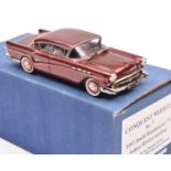 Conquest Models No.7 1957 Buick Roadmaster 75 4-door Riviera hardtop. Example in metallic reddish