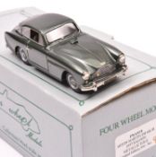 Four Wheel Models by S.M.T.S. (FWAM8) 1957 Aston Martin DB MkIII coupe. In metallic green with light