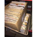 Two boxes of 1960s-70s vinyl singles