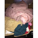 A box of mainly ladies clothing