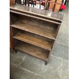 A Globe Wernicke sectional bookcase - no doors