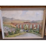 J. Thornborrow, Becfoot, watercolour, 57 x 39cm, signed lower right, framed and glazed.