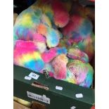 Box of soft toys