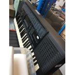 A Yamaha PSR-320 keyboard - no power supply