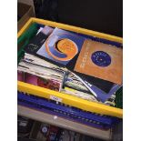 A crate of assorted 45s approx. 250 circa 1960s, 70s and 80s.