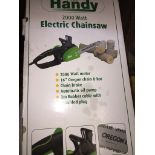 The Handy electric chainsaw.