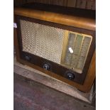 A vintage GEC radio.