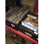 2 boxes of CDs