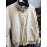 A gents Henri Lloyd white jacket - size Large.