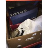 A box of shoes