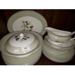 A set of Johnson Bros Arden dinnerware