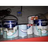 6 tins of paint