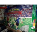 A Subbuteo type football game