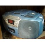 Alba portable radio and CD player