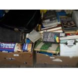 2 boxes of books