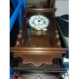 A Hermle wall clock and another