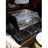 A Pavoni Pub 2M two group espresso machine.