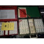 Two Mahjong sets