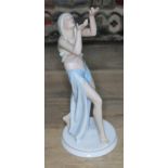 A Rosenthal Art Deco style porcelain figure "Prayer Dancer", height 25cm.