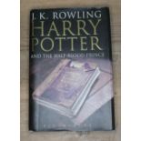 J.K. Rowling, Harry Potter and the Half-Blood Prince, 1st edition, mis-print on page 99.
