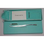 A Tiffany sterling silver Paloma Picasso bookmark.