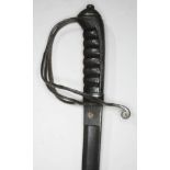 A Victorian British infantry officers sword.