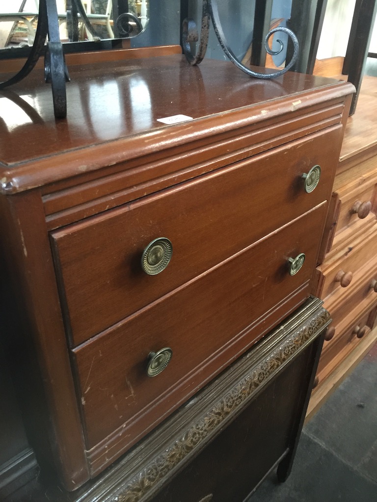 A small 2 drawer chest