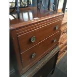 A small 2 drawer chest